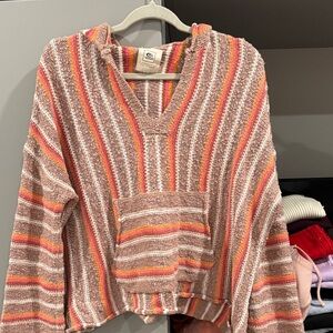 Rip Curl Multicolor Striped Knit Sweater